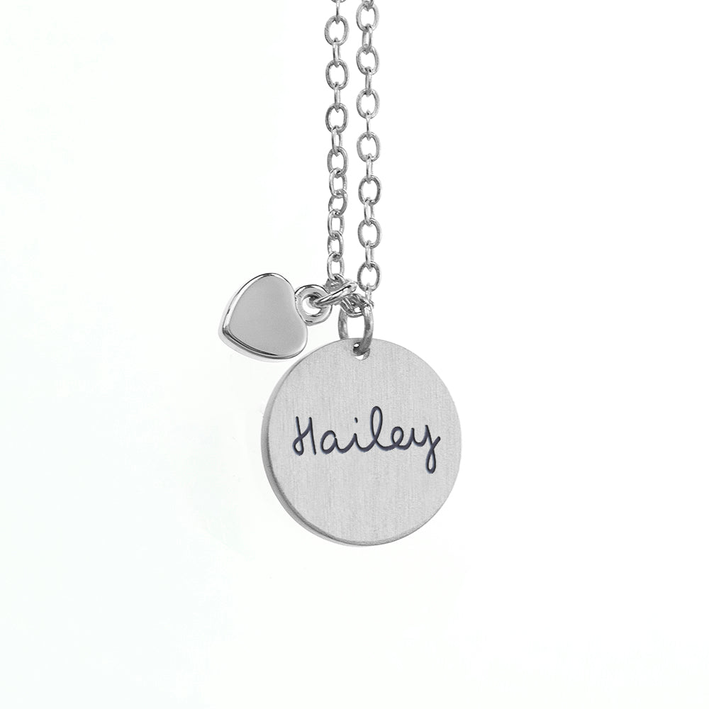 Personalised Summer Style Heart and Disc Necklaces: 8 - Necklaces By Gift Moments