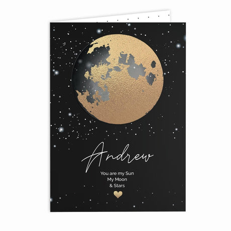 Personalised You Are My Sun My Moon Card: 3 - Greeting Cards By Gift Moments