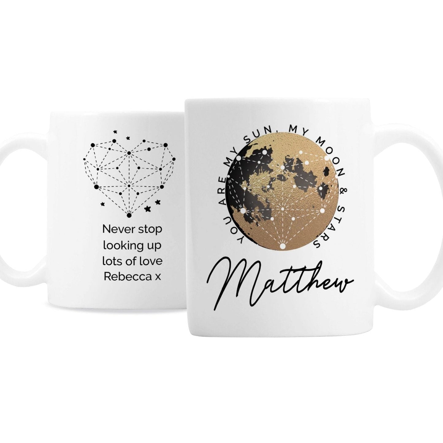 Personalised You Are My Sun My Moon Mug: 4 - Mugs By Gift Moments