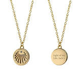 Personalised Sunburst Necklace: 6 - Necklaces By Gift Moments
