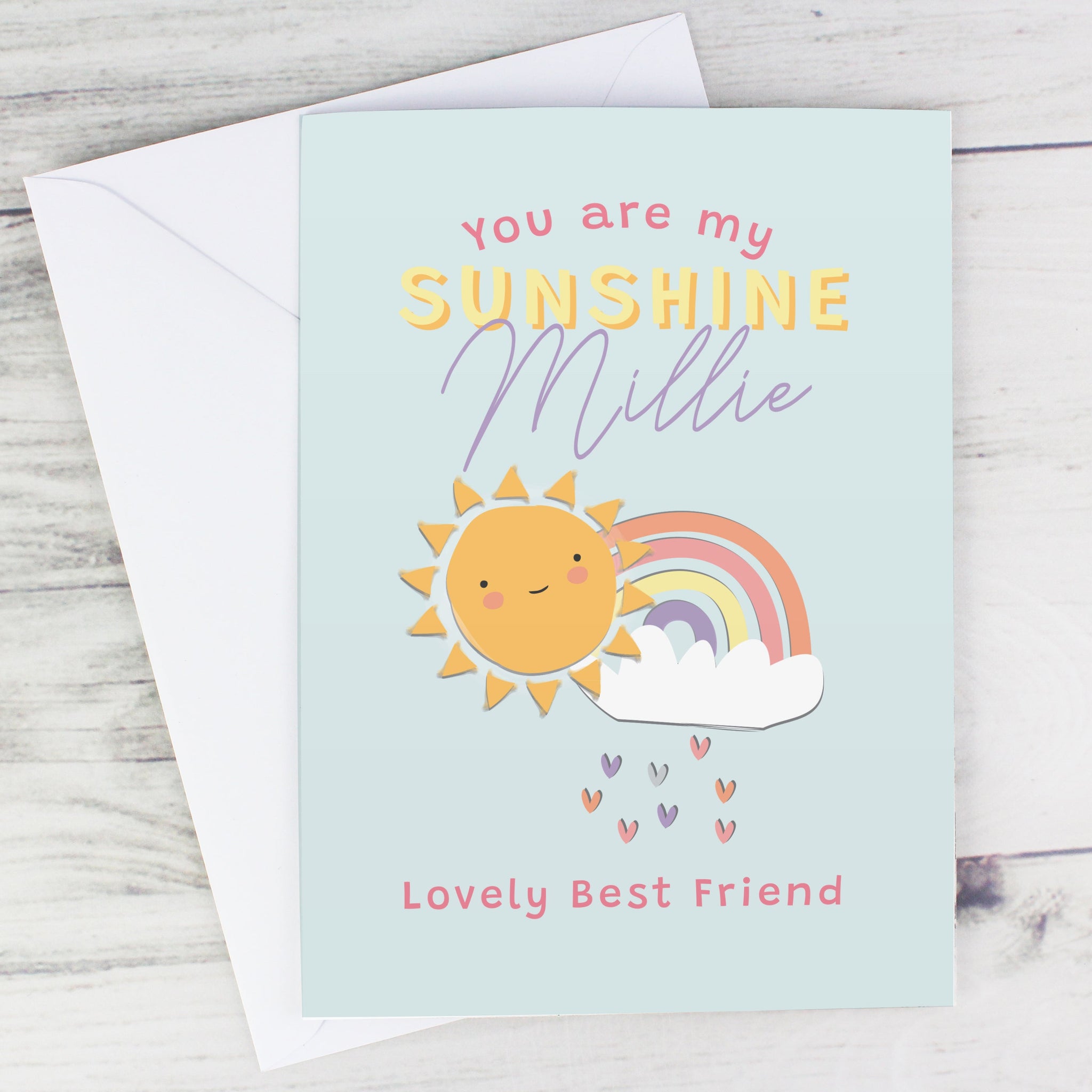 Personalised You Are My Sunshine Card: 6 - Greeting Cards By Gift Moments