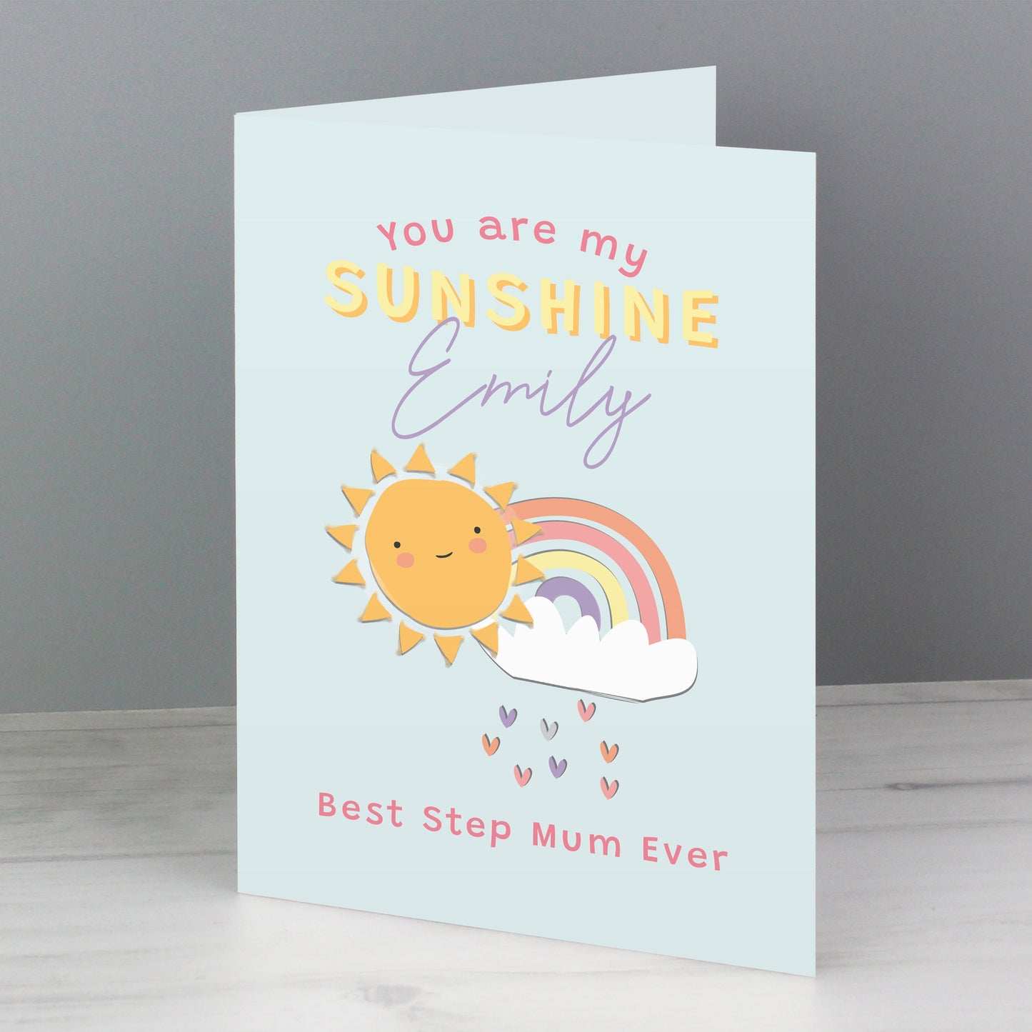 Personalised You Are My Sunshine Card: 5 - Greeting Cards By Gift Moments