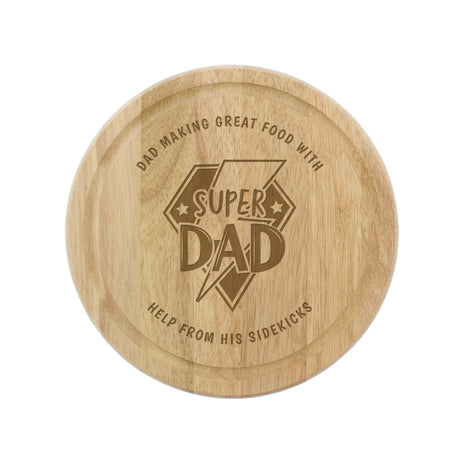 Personalised Super Dad Chopping Board: 5 - Chopping Boards By Gift Moments