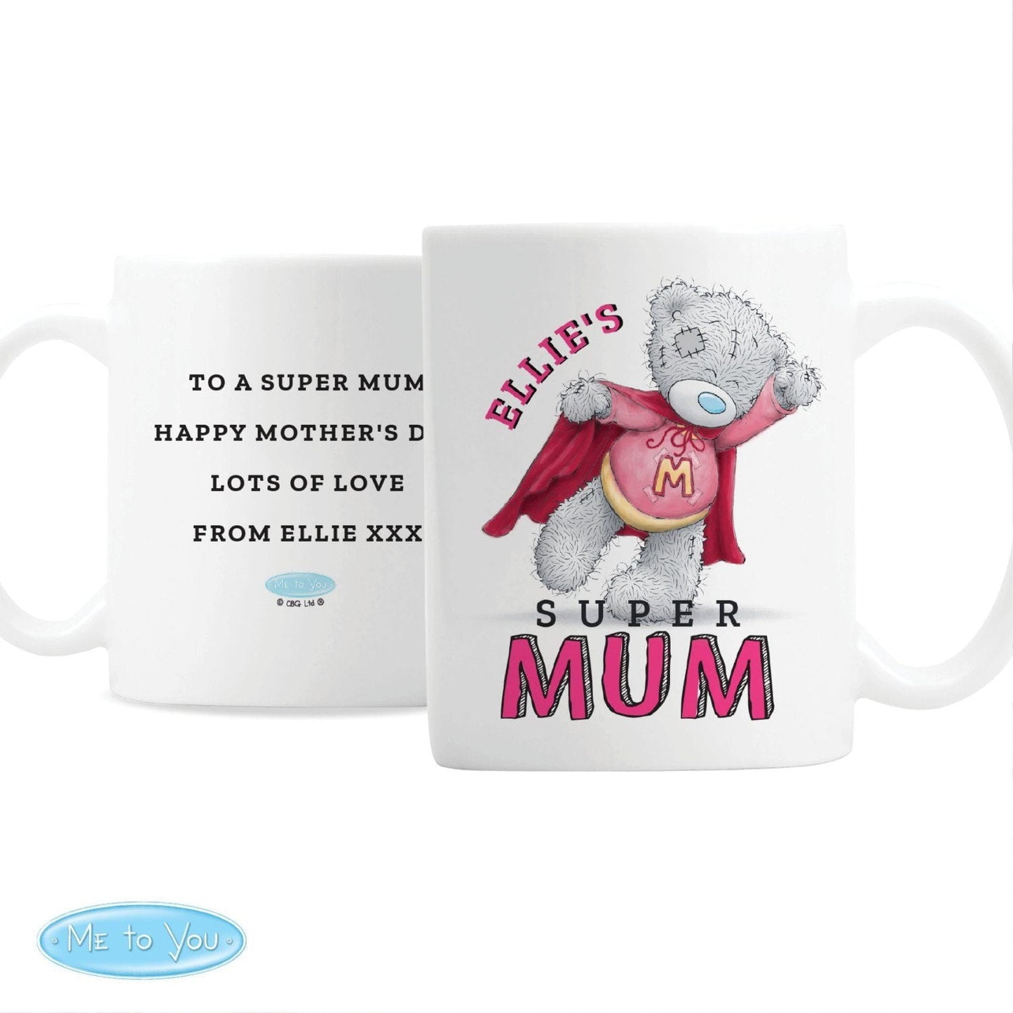 Personalised Me To You Super Mum Mug: 4 - Mugs