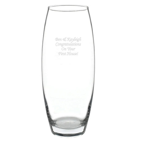 Personalised Tapered Bullet Vase: 3 - Vases By Gift Moments
