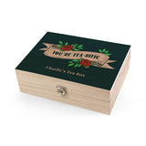 Personalised Tea rific Tea Box Selection: 8 Tea Boxes By Gift Moments