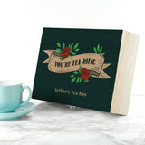 Personalised Tea rific Tea Box Selection: 2 Tea Boxes By Gift Moments