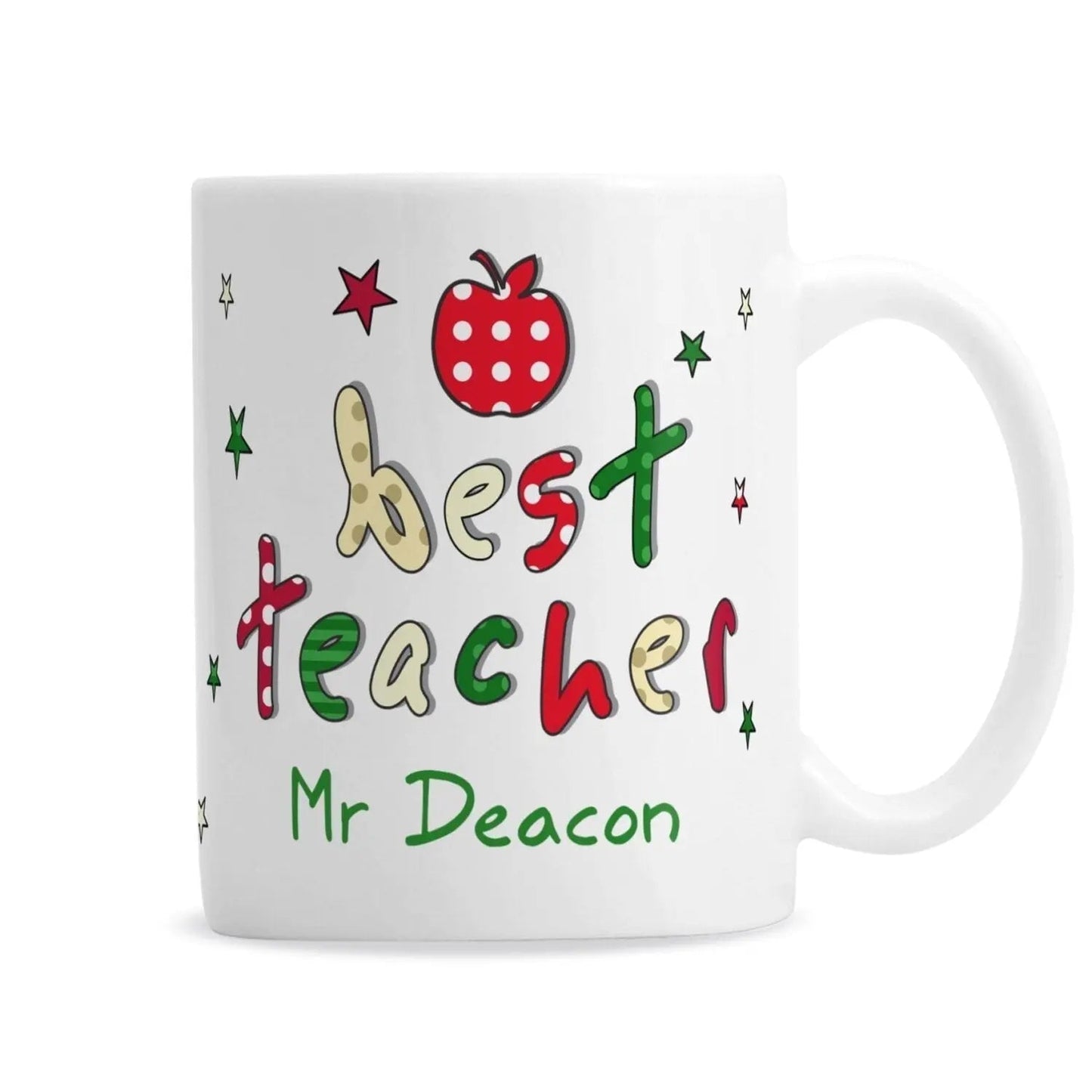 Personalised Teacher Mug: 3 - Mugs By Gift Moments