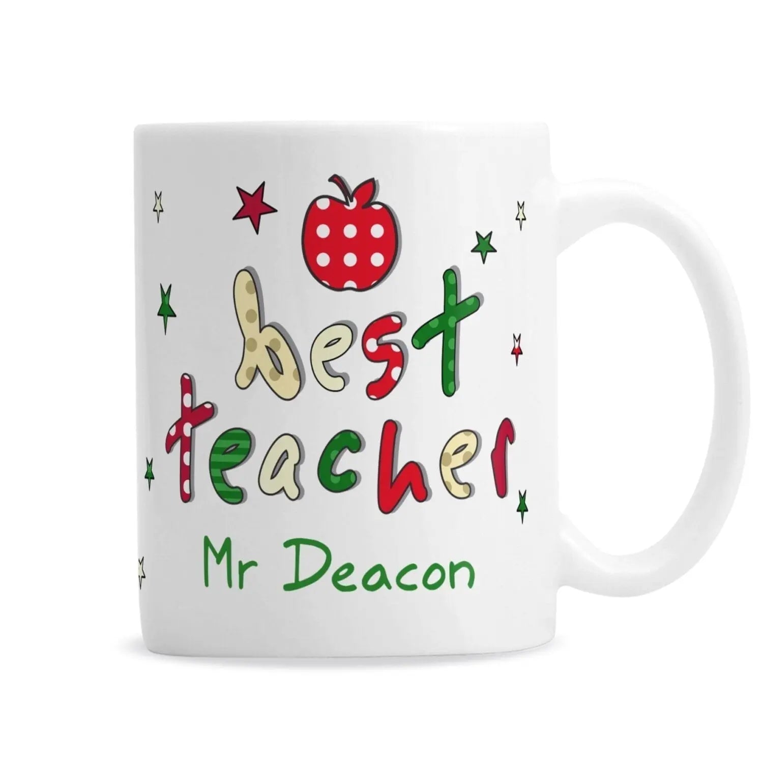 Personalised Teacher Mug: 3 - Mugs By Gift Moments