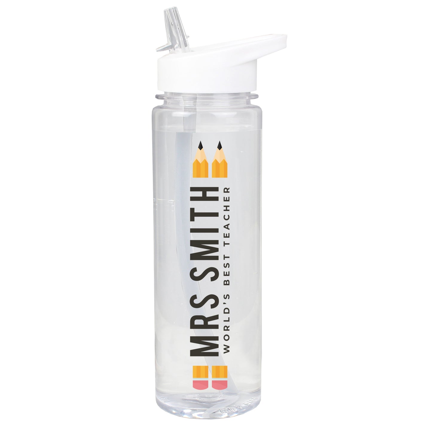 Personalised Teacher Water Bottle: 5 - Water Bottles By Gift Moments