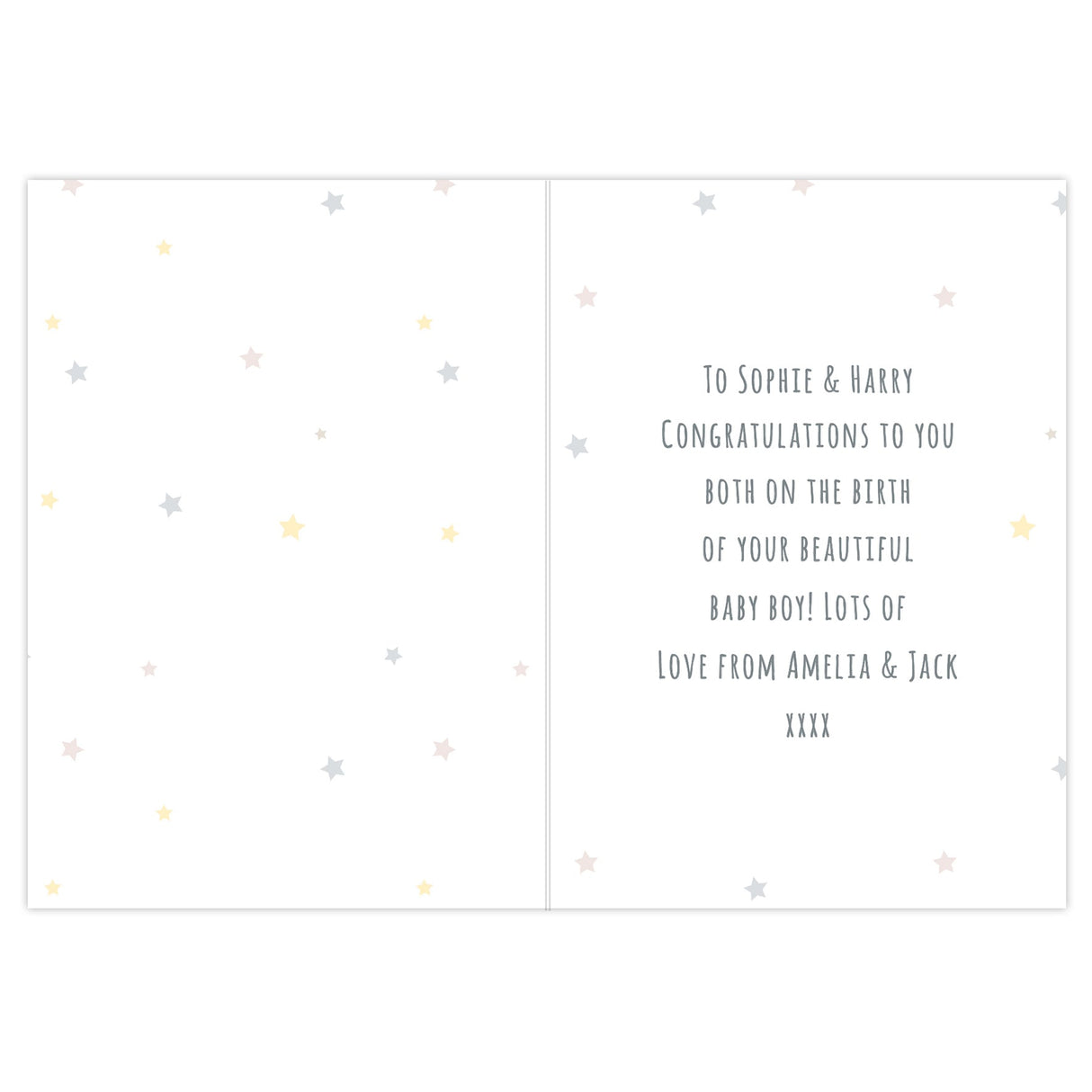 Personalised Teddy & Balloons Card: 4 - Greeting Cards By Gift Moments