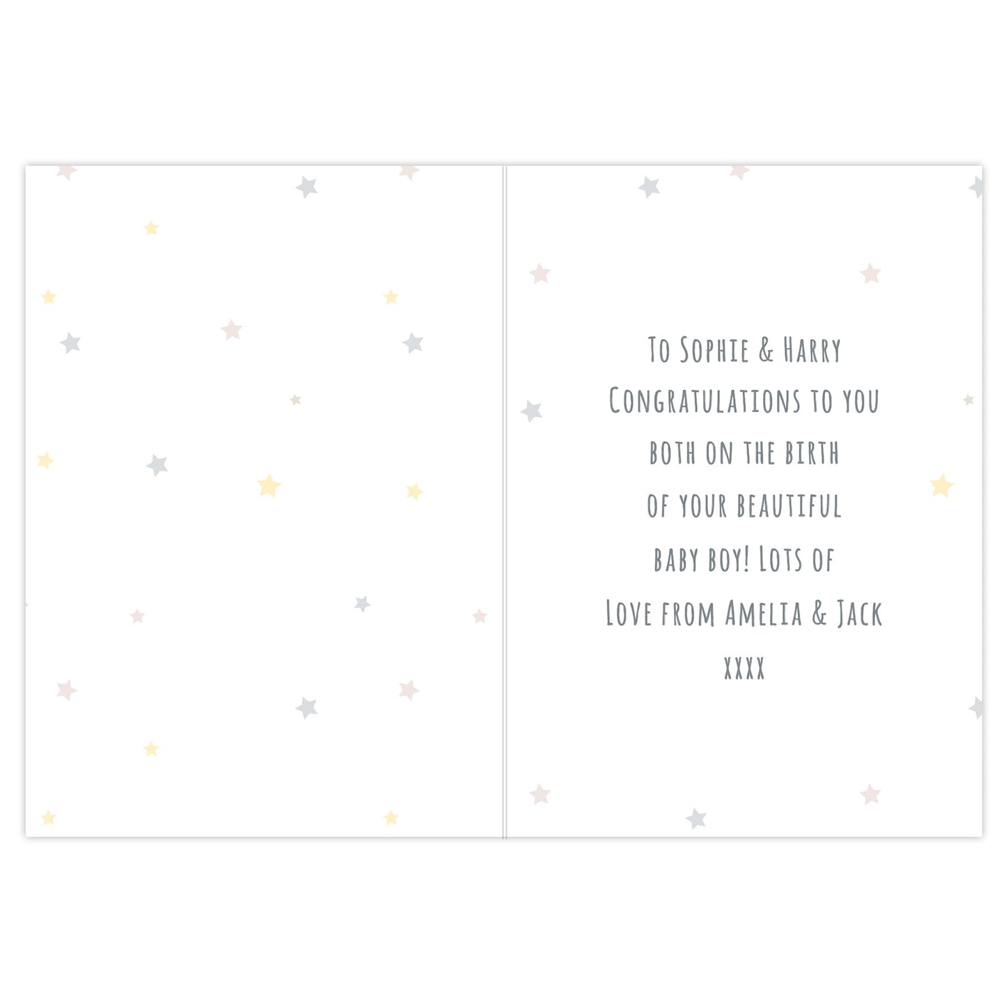 Personalised Teddy & Balloons Card: 4 - Greeting Cards By Gift Moments