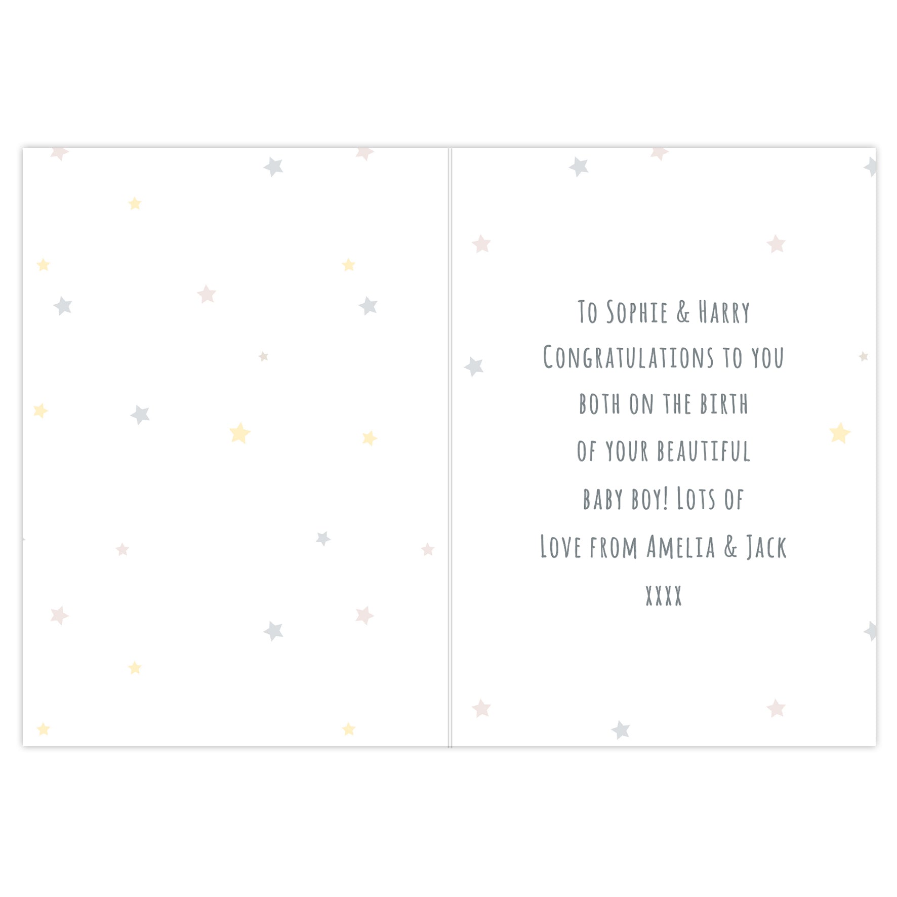 Personalised Teddy & Balloons Card: 4 - Greeting Cards By Gift Moments