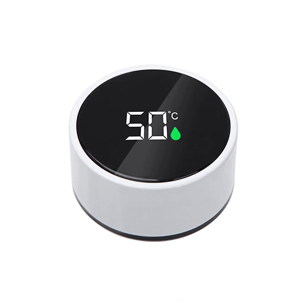 Personalised Thermos with Temperature Display in Black: 2 - Travel Mugs By Gift Moments