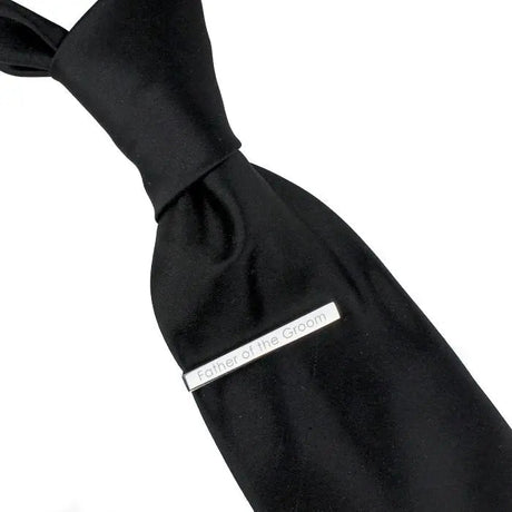 Personalised Tie Clip: 4 - Cufflinks & Tie Slides By Gift Moments