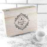 Personalised Time For a Break! Tea Box Selection: 8 Tea Boxes By Gift Moments