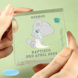 Personalised Tiny Tatty Teddy Crystal Token: 1 - Crystal Tokens