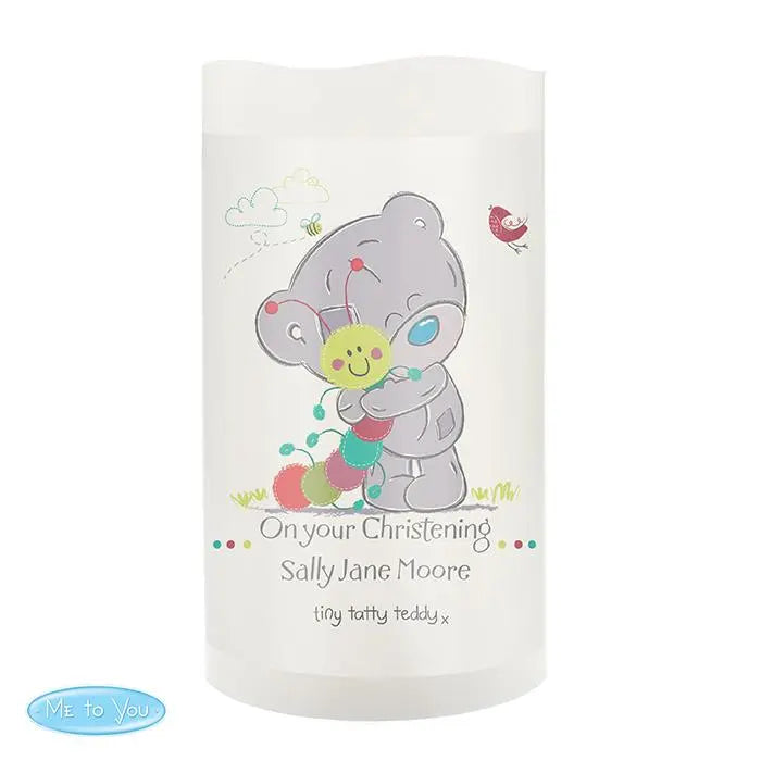 Personalised Tiny Tatty Teddy Cuddle Bug Nightlight LED Candle: 3 - LED Lighting