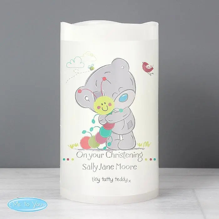 Personalised Tiny Tatty Teddy Cuddle Bug Nightlight LED Candle: 2 - LED Lighting