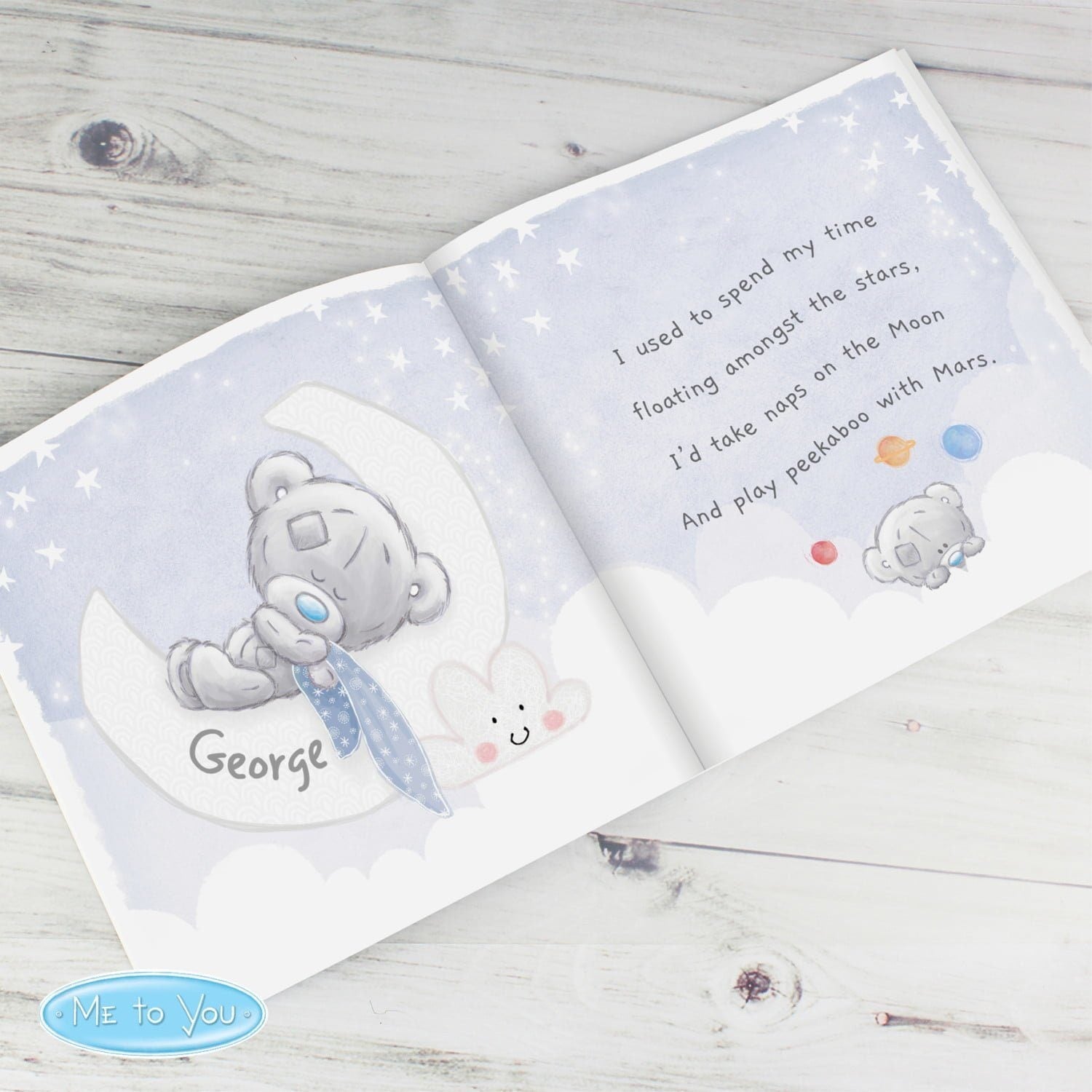 Personalised Tiny Tatty Teddy Daddy You’re A Star Poem Book: 6 - Books