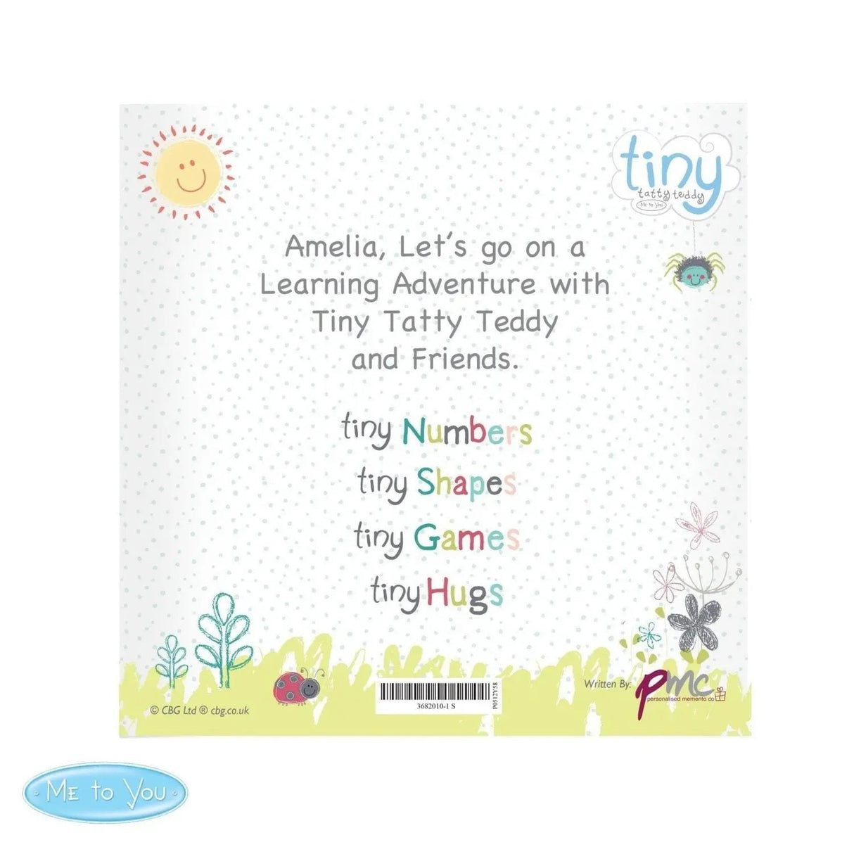 Personalised Tiny Tatty Teddy Adventure Book: 4 - Books