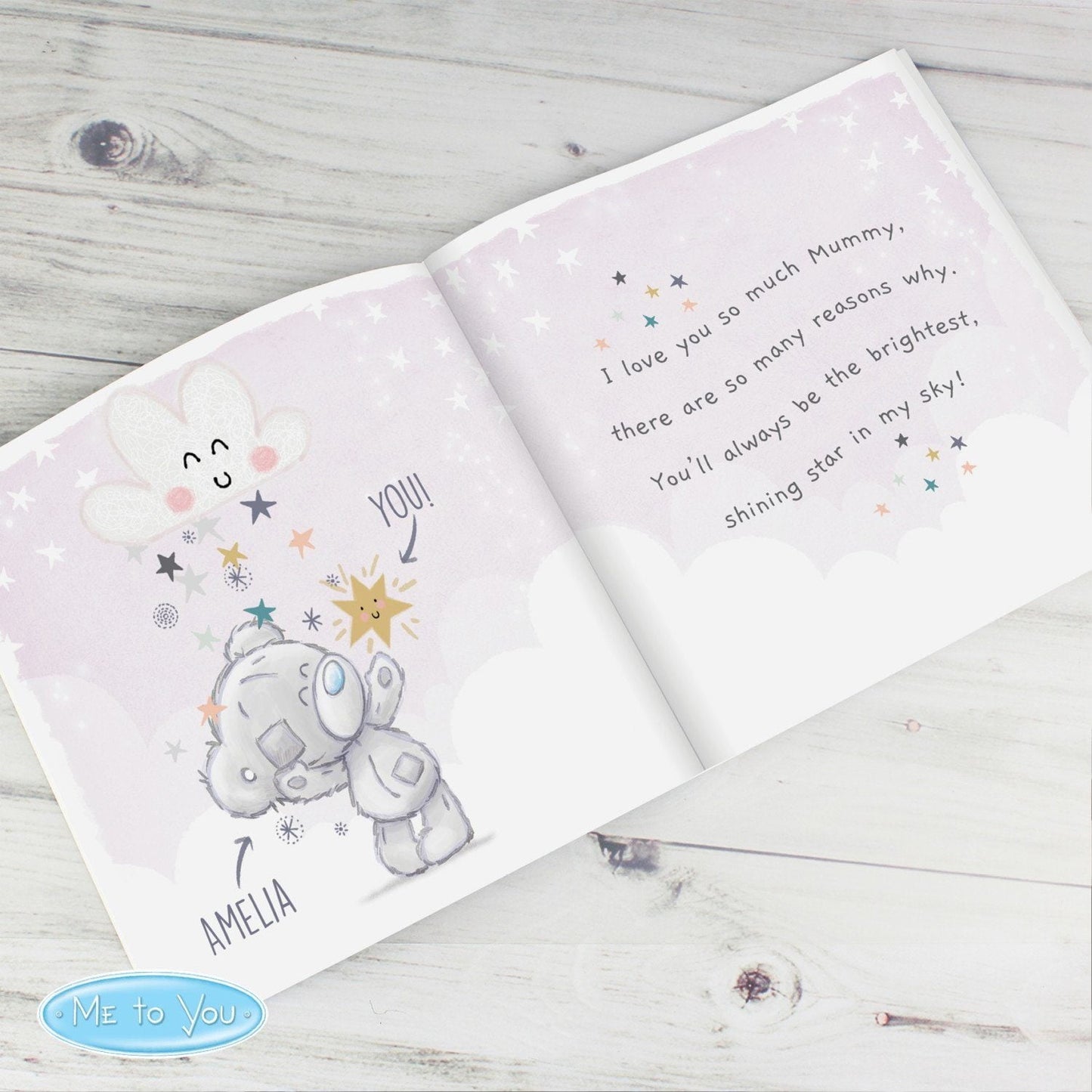 Personalised Tiny Tatty Teddy Mummy You’re A Star Poem Book: 8 - Books