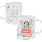 Personalised Toadstool Fairy Mug: 4 - Plastic Mugs By Gift Moments