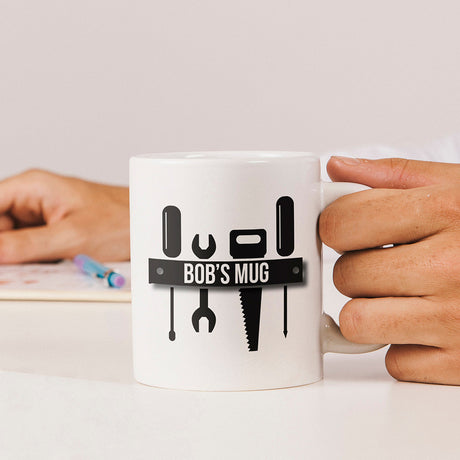 Personalised Tool Bench Mug: 1 - Mugs By Gift Moments