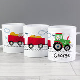 Personalised Tractor Plastic Mug: 1 - Plastic Mugs By Gift Moments