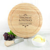 Personalised Traditional Couple’s Cheese Set: 3 Cheese Boards By Gift Moments