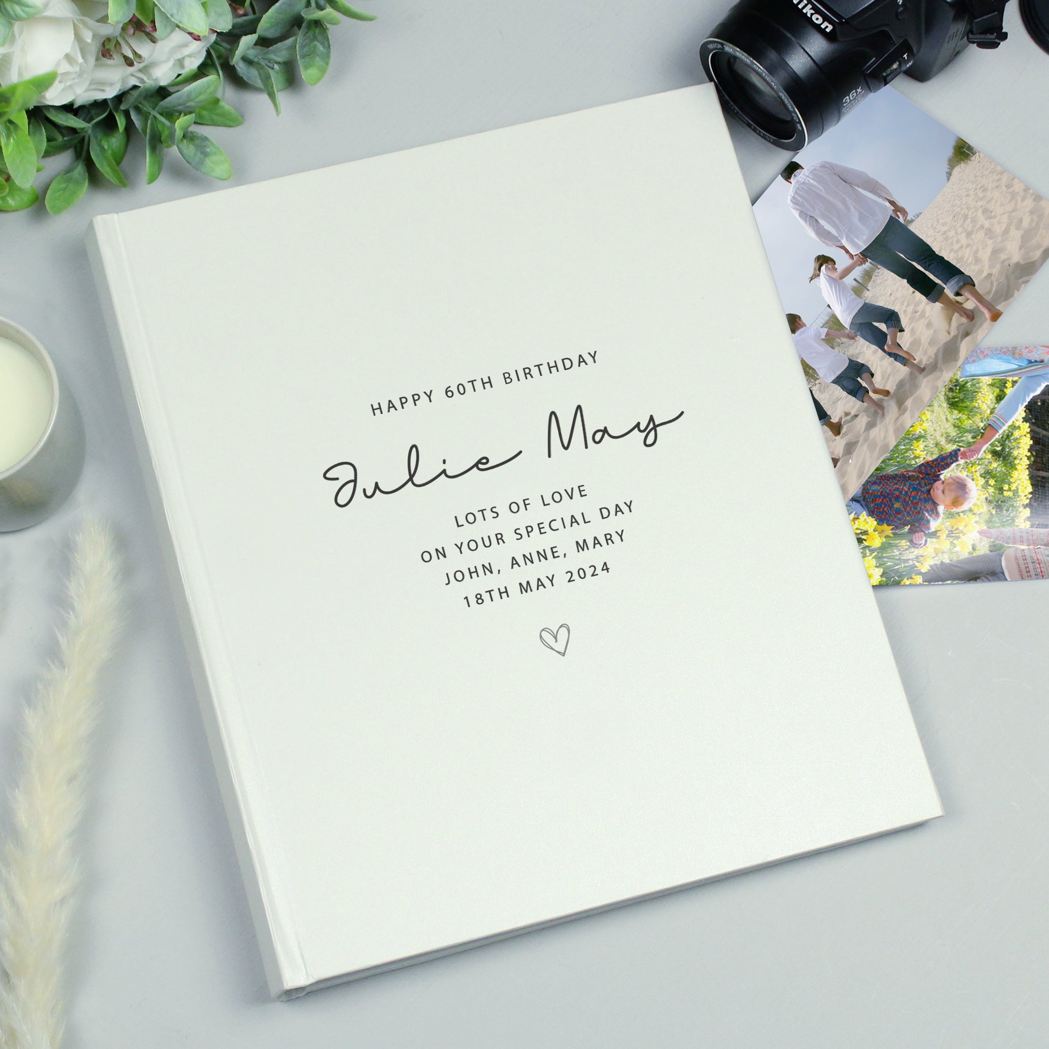 Personalised Traditional Photo Album: 9 - Photo Albums By Gift Moments