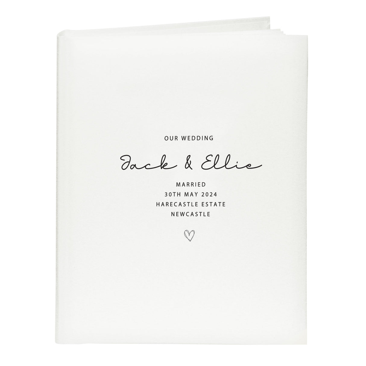 Personalised Traditional Photo Album: 5 - Photo Albums By Gift Moments