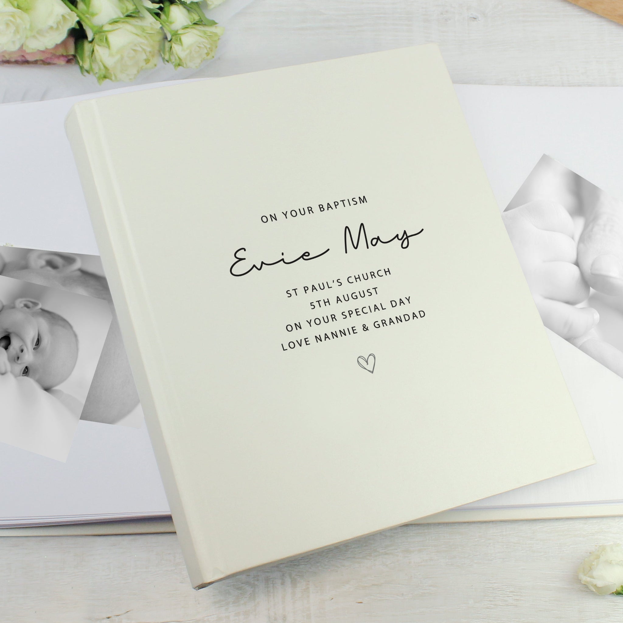 Personalised Traditional Photo Album: 2 - Photo Albums By Gift Moments