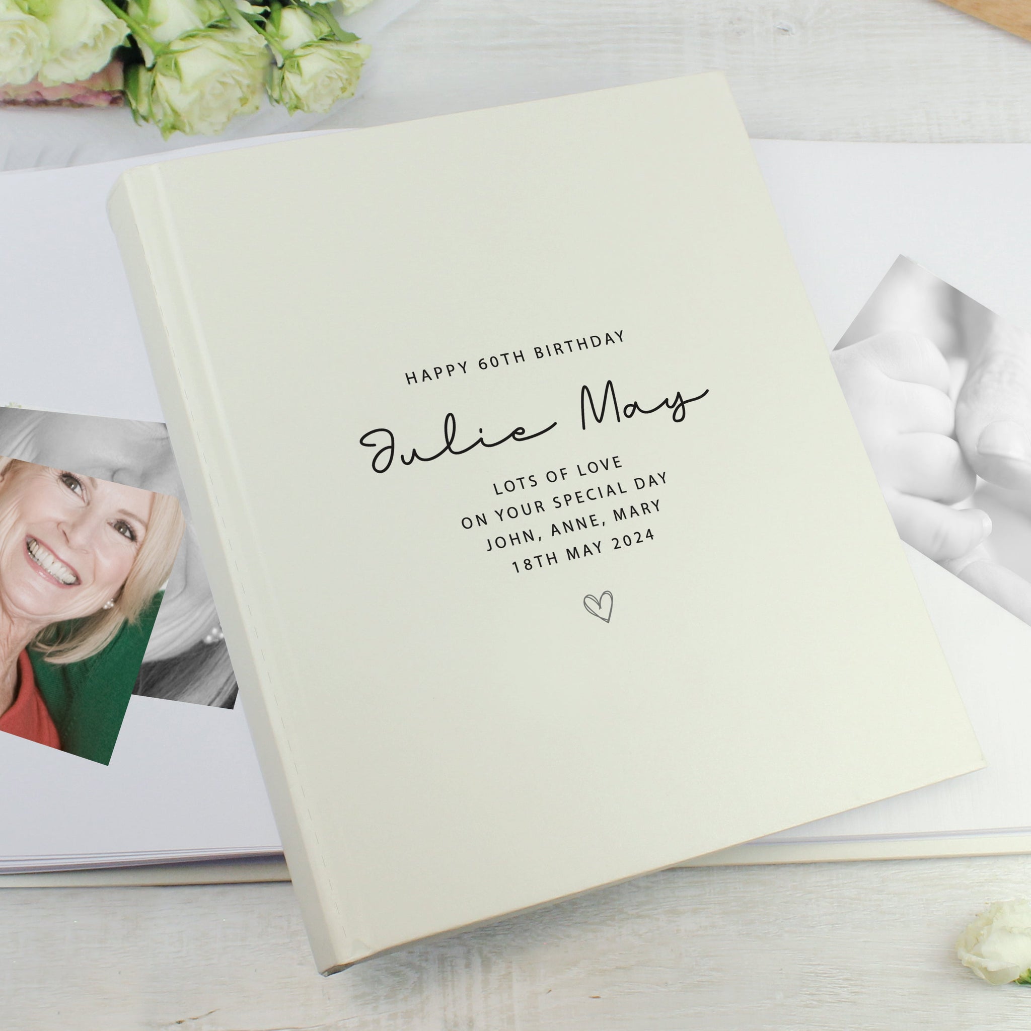 Personalised Traditional Photo Album: 6 - Photo Albums By Gift Moments