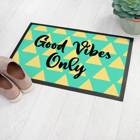 Personalised Triangle Pattern Doormat: 6 - Doormats By Gift Moments