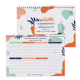 Personalised Tropical A4 Desk Planner: 7 - Calendars & Planners By Gift Moments