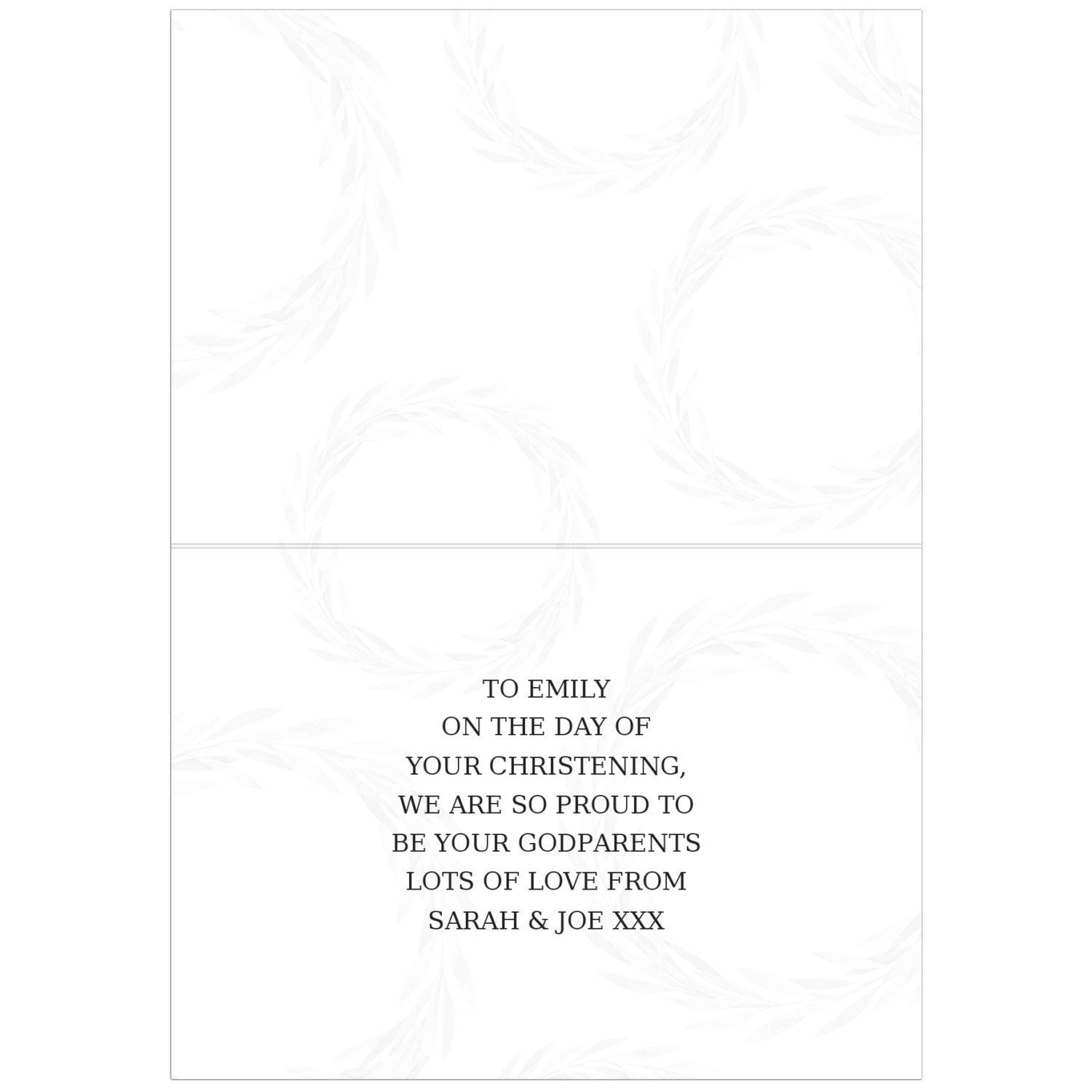 Personalised ’Truly Blessed’ Christening Card - Shop Greeting Cards At Gift Moments - 4