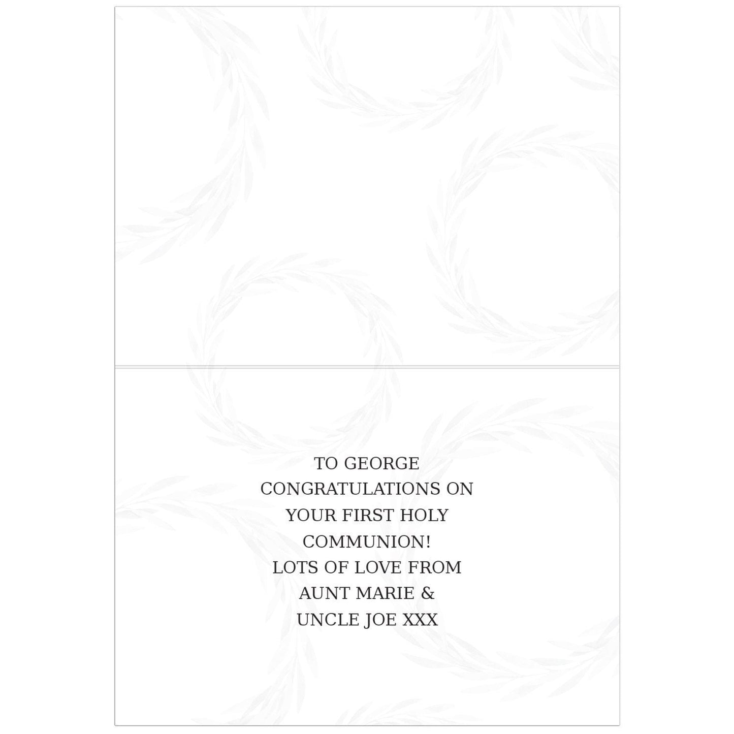 Personalised Truly Blessed First Holy Communion Card: 4 - Greeting Cards By Gift Moments