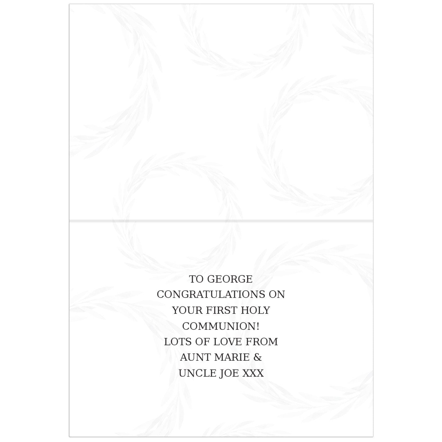 Personalised Truly Blessed First Holy Communion Card: 4 - Greeting Cards By Gift Moments