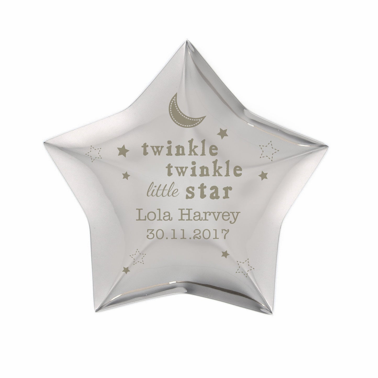 Personalised Twinkle Twinkle Star Trinket Box: 2 - Trinket Boxes By Gift Moments