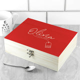 Personalised The Ultimate Cu Tea Box Selection: 1 Tea Boxes By Gift Moments