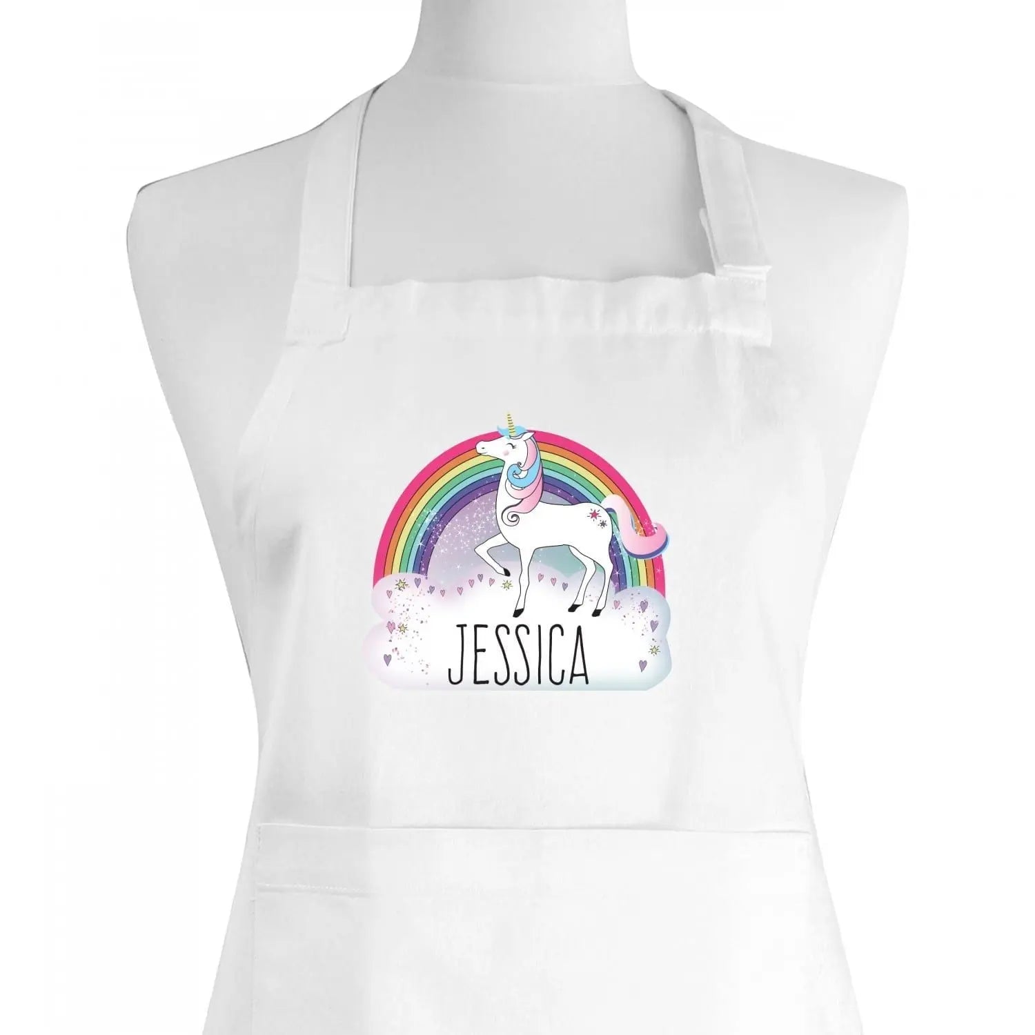 Personalised Unicorn Childrens Apron: 3 - Aprons By Gift Moments