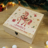 Personalised Unicorn Christmas Eve Box: 2 - Storage By Gift Moments