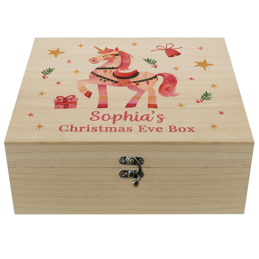 Personalised Unicorn Christmas Eve Box - Shop Storage At Gift Moments - 5