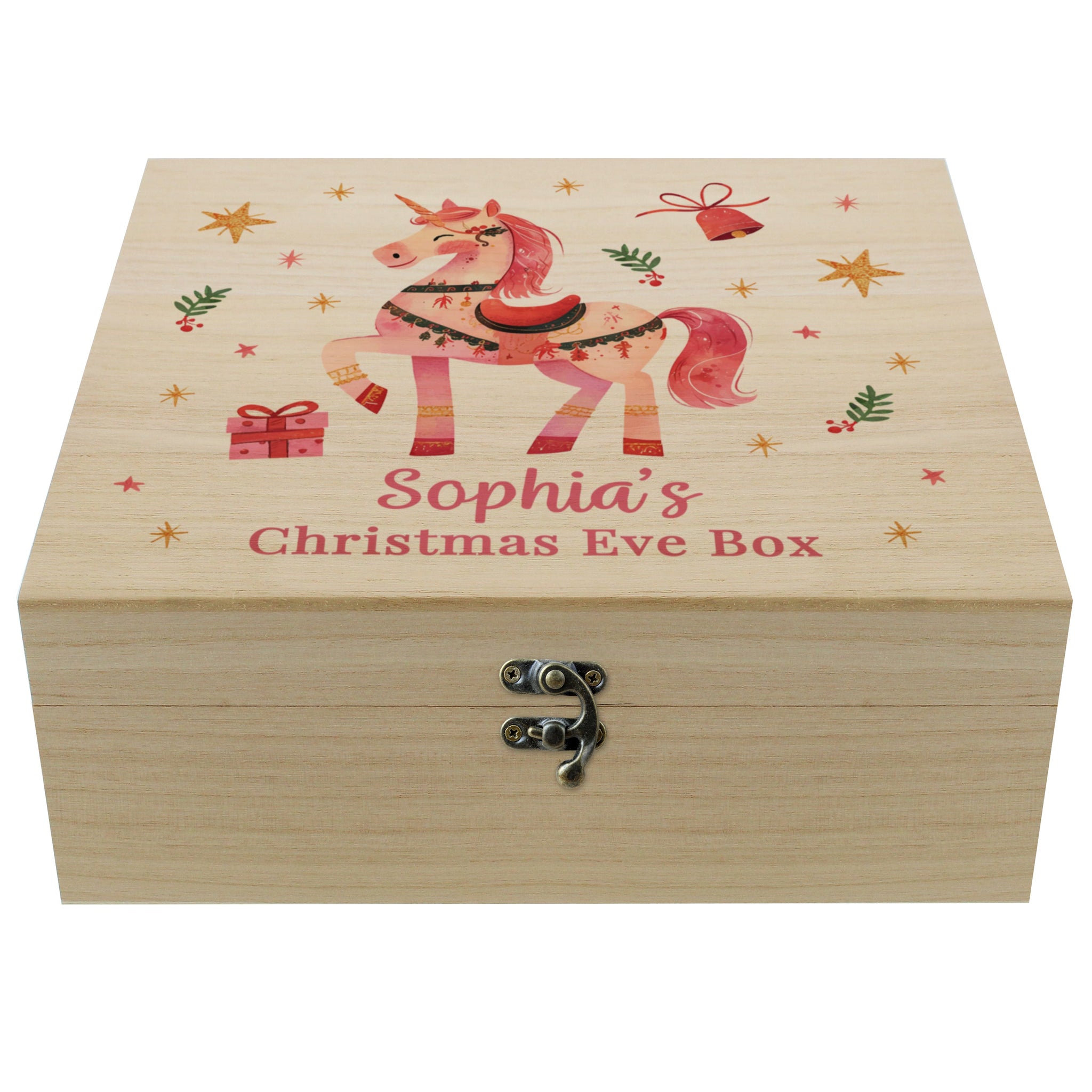 Personalised Unicorn Christmas Eve Box: 5 - Storage By Gift Moments