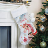 Personalised Unicorn Christmas Stocking: 1 - Christmas Stockings By Gift Moments