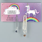 Personalised Unicorn Jewellery Hooks: 6 - Signs & Plaques By Gift Moments