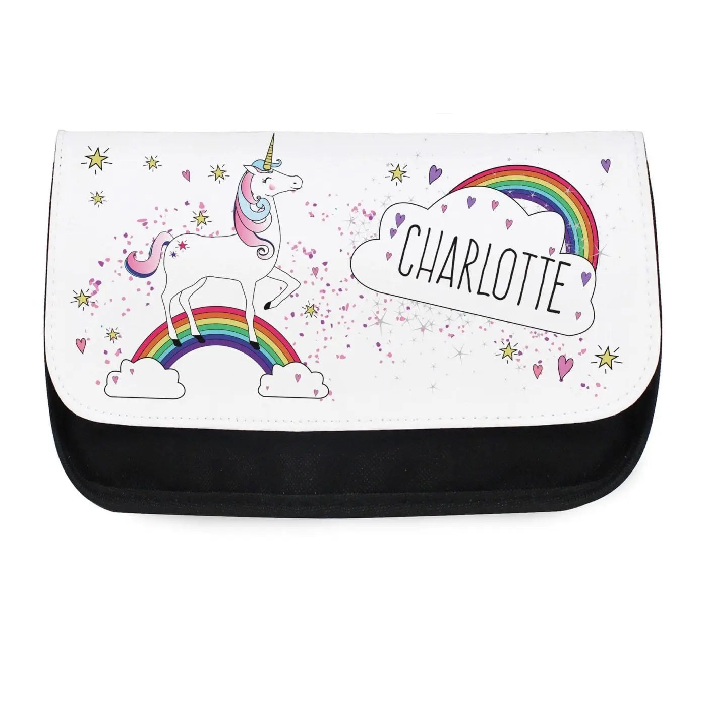 Personalised Unicorn Make Up Bag: 3 - Toiletry & Makeup Bags By Gift Moments