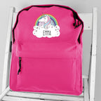 Personalised Unicorn Pink Backpack - Shop Kids Bags At Gift Moments - 2