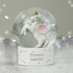Personalised Unicorn Snow Globe - Shop Snow Globes At Gift Moments - 3